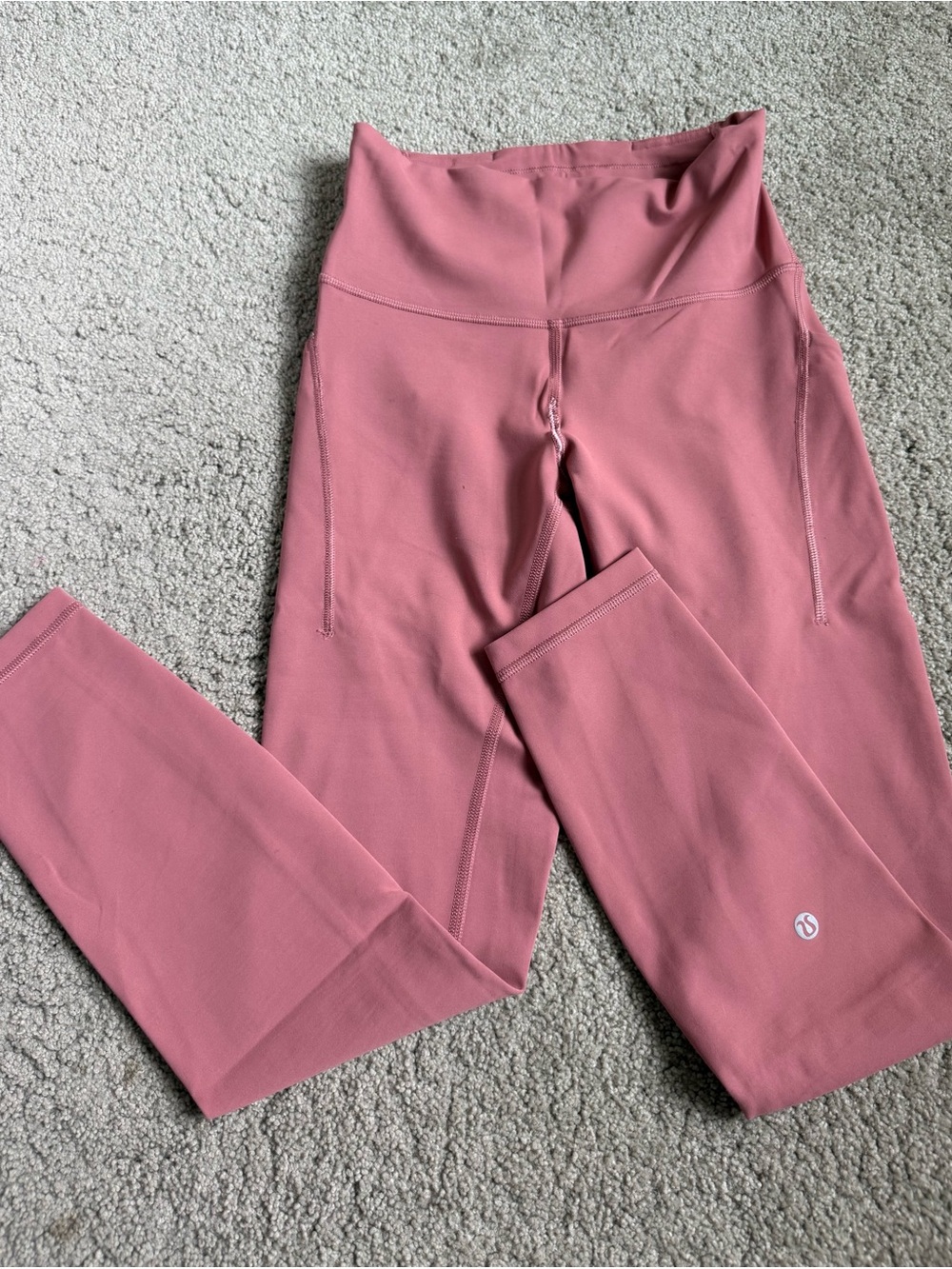 lululemon athletica Mauve Pink High-Rise Athletic Leggings